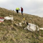UK habitat restoration team equipment