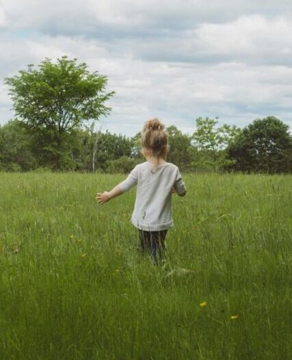 children in nature