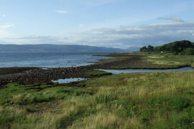 Coastal habitat in England impacted by climate change and conservation pressures