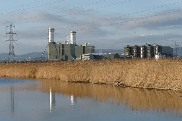 Natural gas power station operating in the United States energy sector